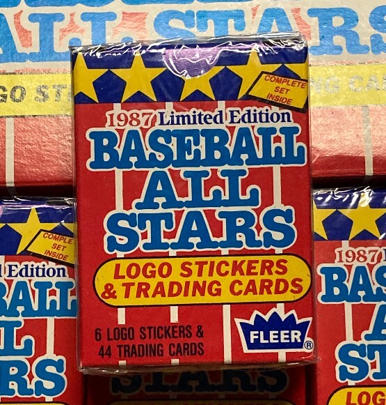1987 Fleer BASEBALL ALL STARS Ltd EDITION Factory SEALED Card Set CANSECO JOYNER 1987 Fleer BASEBALL ALL STARS Ltd EDITION Factory SEALED Card Set CANSECO JOYNER