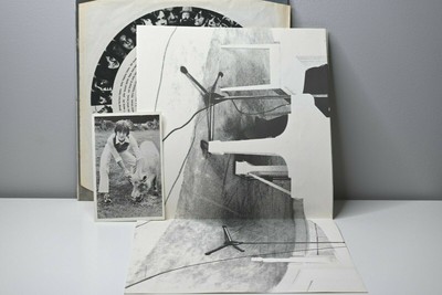 JOHN LENNON Imagine 1971 LP UK Original Apple Records A1/B1 Poster & postcard