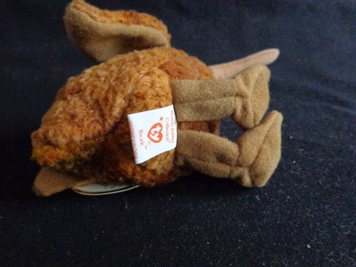 Pellets Ty Beanie Babies BEAK Kiwi Bird 1998 PE como nuevos con etiquetas - Imagen 6 de 9