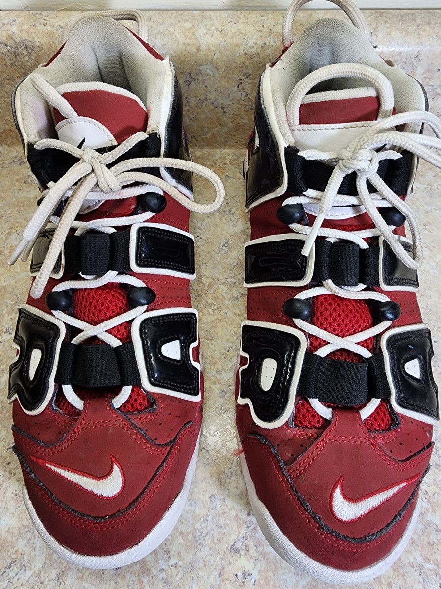 Nike Air More Up-Tempo Bulls 2020 Men’s Basketball Sneakers Bred Size 9 Nike Air More Up-Tempo Bulls 2020 Men main image 3
