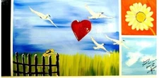 PAINTING Art . First Love . MINIMALISM . Original No 4 of 8 Paintings