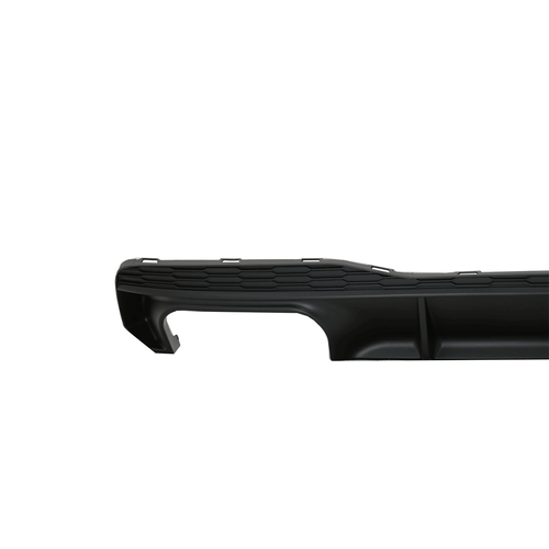 Labio difusor de parachoques trasero con puntas de escape para Audi A7 Quattro Sportback 2019-2023 - Imagen 12 de 13