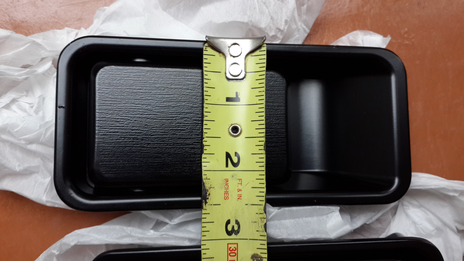 Lamborghini Diablo Interior Door Handle, Metal, Black Powder Coated For Replicas