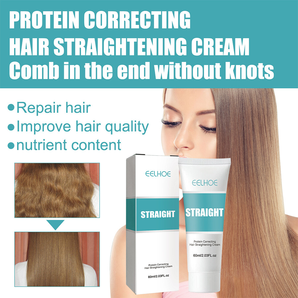 60ml Hair Damaged Treatment Cream Safe Hair Protection Cream Mild for