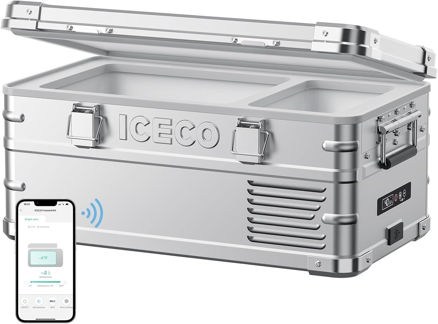 ICECO APL20 12 Volt Refrigerator Portable Freezer Electric Cooler for Travel