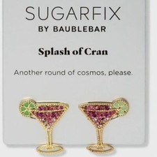 BaubleBar Splash of Cran Cosmos Cocktails Stu...