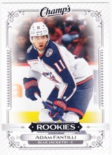 2023/24 UD EXTENDED...ADAM FANTILLI..CHAMPS..ROOKIES..CARD # C-2..BLUE JACKETS