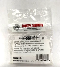 Forster Products HG0223G 5.56 NATO Minimum Chamber Headspace Gage –  (NATO Min.)