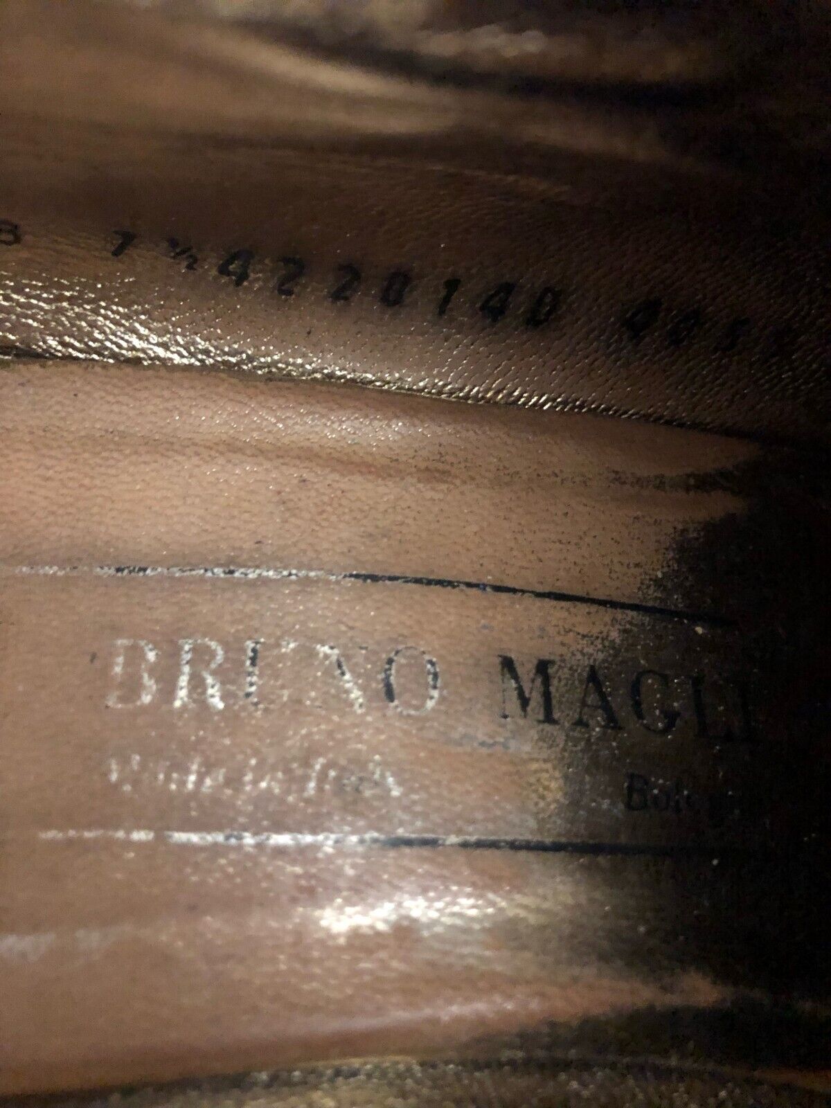 Ladies Bruno Magli Vintage  Suede Lace Up Pump - … - image 4