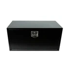 36 In. X 18 In. X 18 In. Black Iron Underbody Truck Storage Tool Box w/Lock+ Key