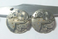 GROUP Lot- 2 1940s-60s Helbros 84 7J Gents Fontainemelon Caliber FHF 186 7 Jewel