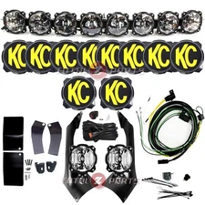 KC HiLiTES® Gravity Pro6 50" LED Overhead & Ditch Lights for Wrangler, Gladiator