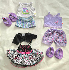 10 Pc Lot Build a Bear BAB Clothes Hello Kitty Dress Shirts Shorts Sequins Shoes