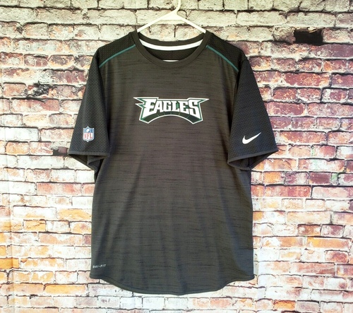 đ„ Philadelphia Eagles Nike Dri-Fit Gris Oscuro NFL Camisa de FĂștbol Para Hombre Mediana M