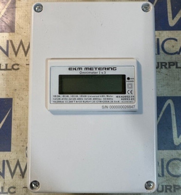 EKM Metering Device Omnimeter I v.3 Universal KWH Meter 