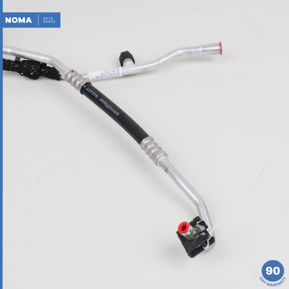 02-05 Jaguar X-Type X400 HVAC A/C Condenser To Evaporator Line 1X4H19N651AD OEM - Image 2 of 4