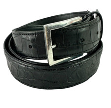JAMES REID LTD Rippel 925 sterling buckle with Alligator Belt J W Cooper 43