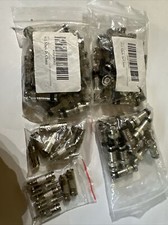 Crimp On BNC Connectors And Various Couplings Whole Lot