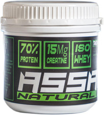 Assault Natural Powder 250, integratore muscolare per cani, proteine per cani, d