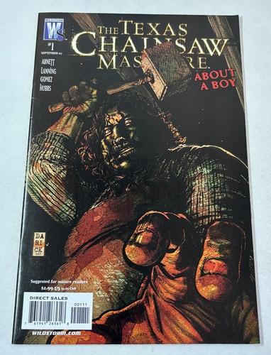 2007 Wildstorm TEXAS CHAINSAW MASSACRE ABOUT A BOY #1