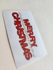 RARE Vintage Mrs Grossman’s Merry Christmas Stickers RAZZLE DAZZLE New #20