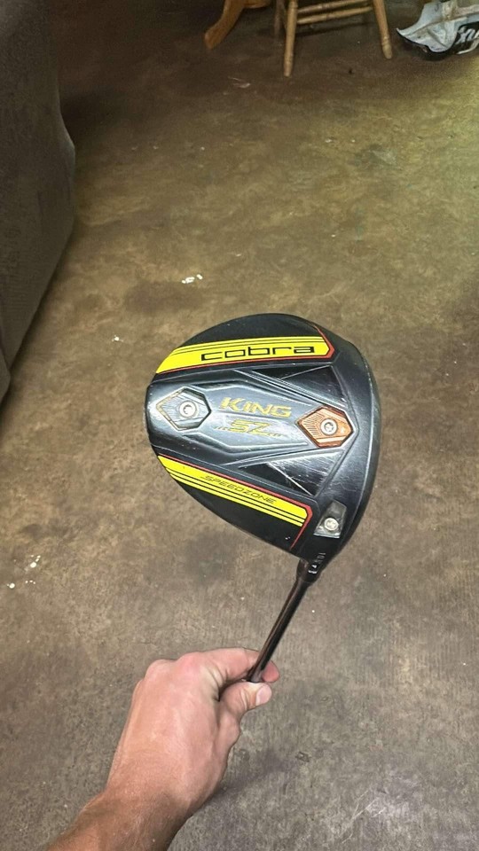 Cobra King SpeedZone Xtreme Black/Yellow Driver Golf Clubs 499006634751