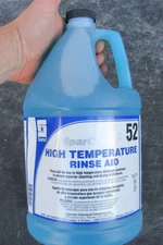 Spartan Chemical Co. SparClean 52  1 Gallon High Temperature Rinse Aid