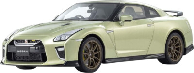 京商 samurai 日産 GTR プレミアムエディション 1/18 美品 samurai 1/18 NISSAN GT-R Premium Edition T-Spec Millennium Jade