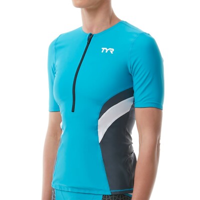 TYR Women's Competitor Short Sleeve Tri Top - 2023 | eBay