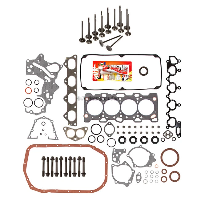 Juego completo de juntas válvulas de escape de admisión aptas para 97-99 Mitsubishi Montero Sport 4G64 Foto 4 de 4
