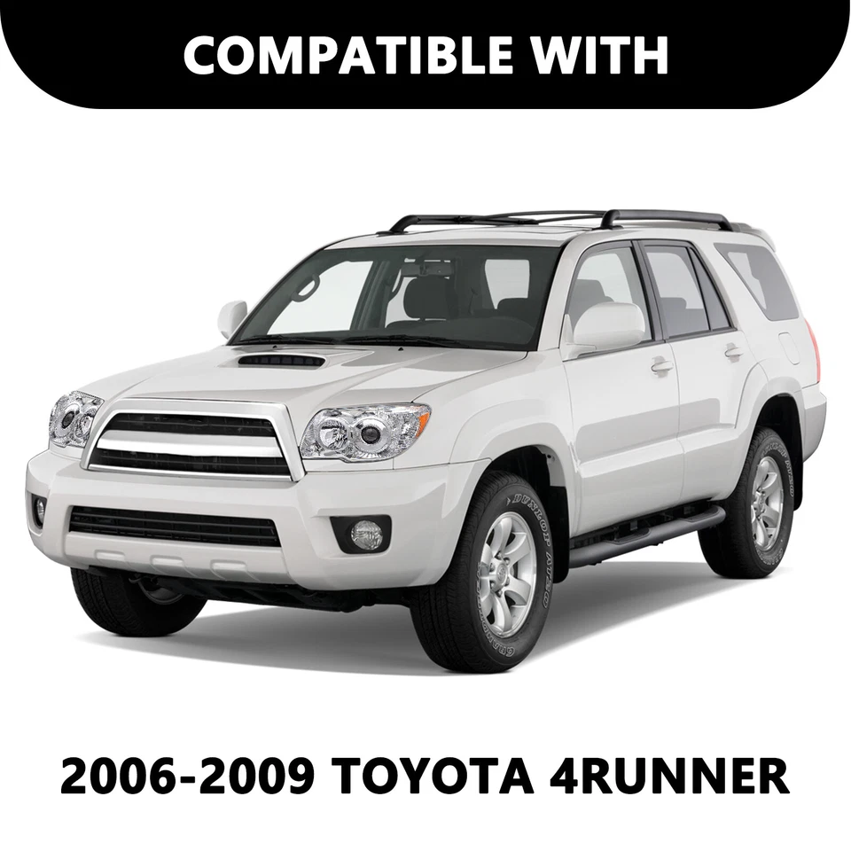 Фары в сборе для 2006-2009 Toyota 4Runner фары LH+RH - Изображение 4 из 4