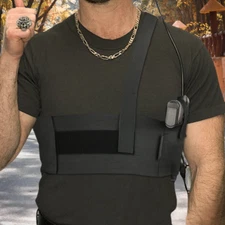 Tactical Adjustable Shoulder Pistol Holster Concealed Carry Under Arm Gun Holder