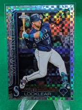 Tyler Locklear 2025 Topps Chrome #41 Xfractor Refractor RC
