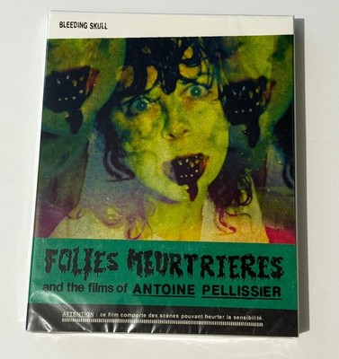 Folies Meurtrières and the Films of Antoine Pellissier Bleeding Skull Blu-ray LE
