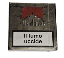 COLLEZIONE PACCHETTO Marlboro Rosse Latta Metallo  Non è destinato al consumo!