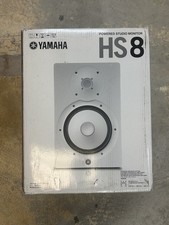 YAMAHA HS8 8-Inch Powered Studio Monitor White NEW
