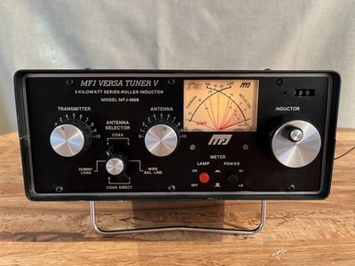 MFJ-989B Versa Tuner V 3KW Antenna Tuner w/Roller Inductor & Dummy Load - Works