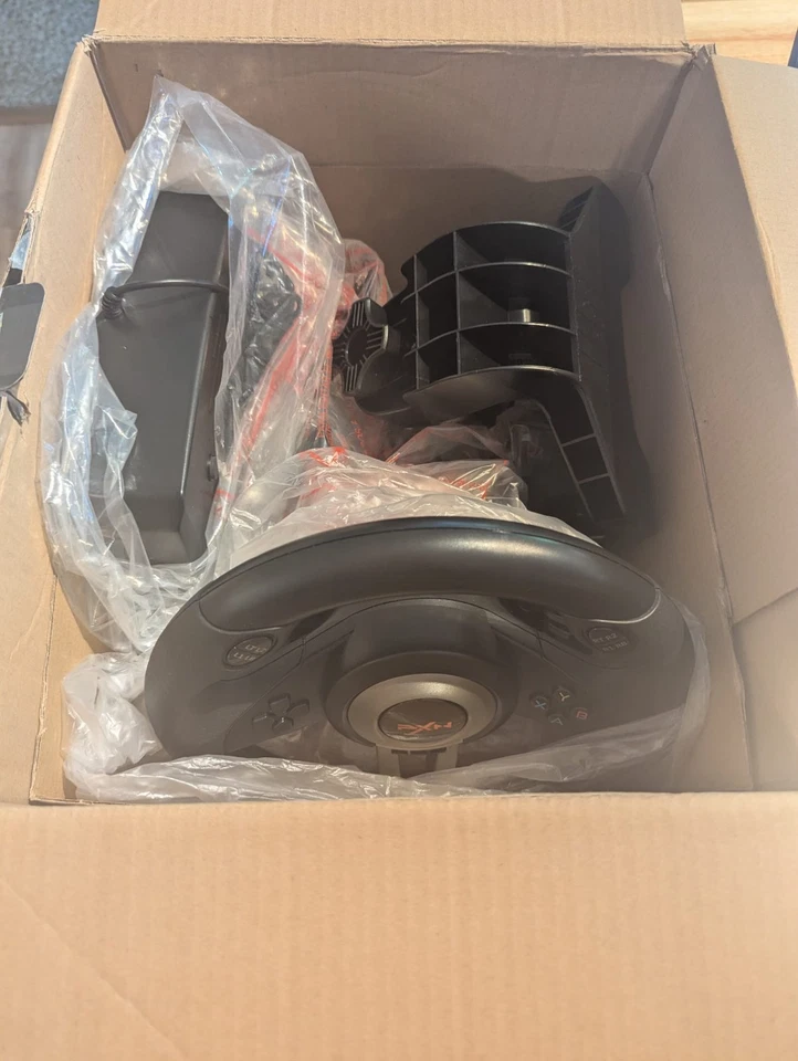 PXN V3II 180° Universal Racing Wheel with Pedals for PS, Xbox & Switch - Image 3 of 3