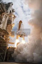 SPACE SHUTTLE ATLANTIS LAUNCHES FOR LAST MISSION STS-135 2011 4X6 NASA PHOTO