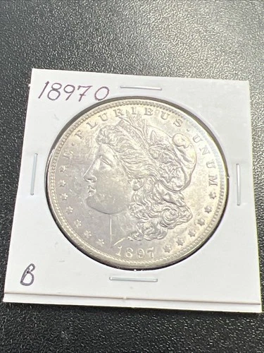 1897-O Morgan Silver Dollar $1 - .9 / Beautiful Coin / AU - No Reserve! B