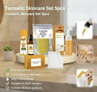 5PC Set Turmeric Skin Care