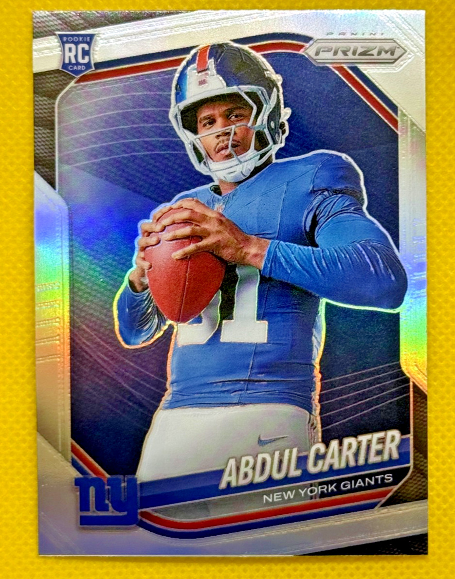 Abdul Carter #431 [Rookie Variation Silver] 2025 Panini Prizm [RC]