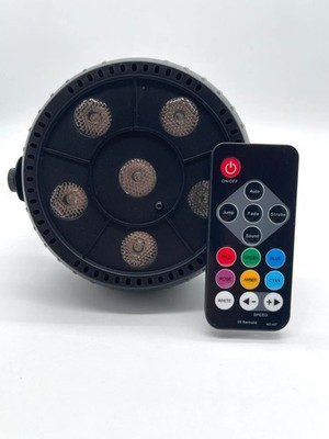 Beamz Party Par LED Stage Light with Remote DJ Disco Club Lighting