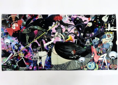 Madoka Magica Rebellion Story Bath Towel 24x47in Poster