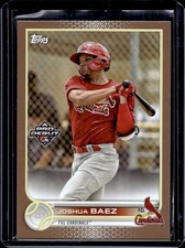 2022 Topps Pro Debut Joshua Baez Gold #/50