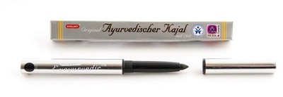 AY09001 Ayurvedische Kosmetik  Edler Kajal, schwarz, 12 cm