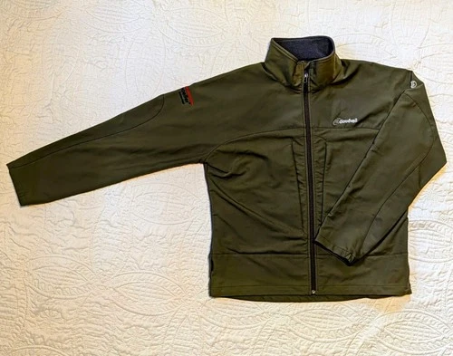 Cloudveil Men's L Green Softshell Jacket Full Zip Stand-Up Collar - product listing photo