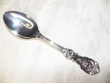 REED & BARTON FRANCIS 1ST STERLING SILVER SERVING SPOON 8 3/8" NO MONO OLD MK