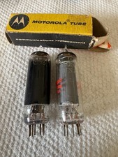 6AQ5 tubes - Vintage, untested, Motorola & GE brand NOS one in box