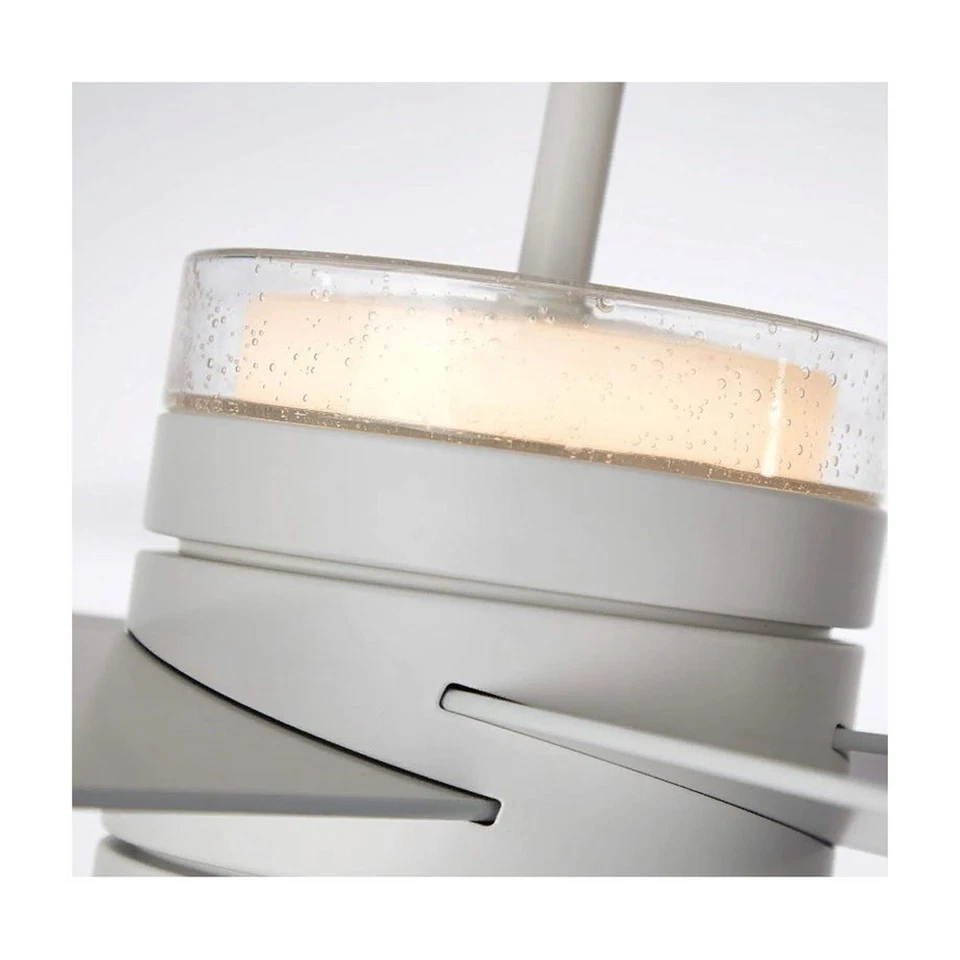 Luminance Kathy Ireland Home Lucere 52" Ceiling Fan, Satin White CF575SW - Image 4 of 4